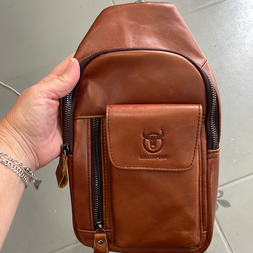 BullCaptain leather male sling